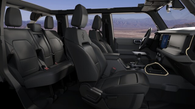 2025 Bronco®  Badlands® Interior view